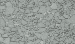 Photo 1. la structure métallographique du carbure WC-Co 3,5 μm.