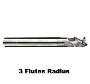 AL 3 Flautas Fresas radiales