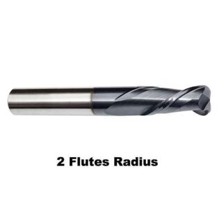 MG 2 Flutes Radius Schaftfräser