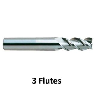 AL Frese integrali in metallo duro 3 taglienti