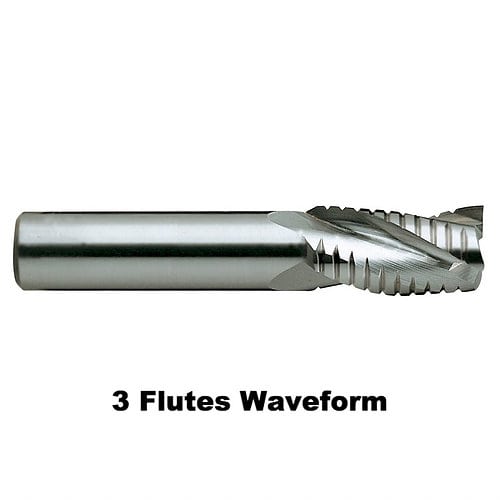 AL 3 Flutes Roughing End mills 1