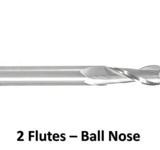 AL 2 flautas molinos de punta de punta esférica