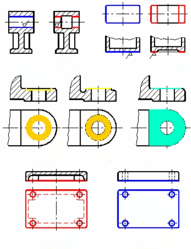 ¿Cuál es la estructura óptima del dibujo de la pieza mecánica 9?