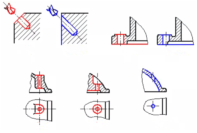 What is the optimal structure of mechanical part drawing 10