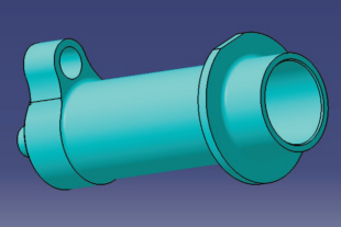 Precision Part Machining of 35CD4 High‑Strength Steel Aerospace Cylinder 4