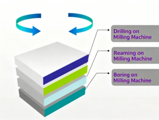 Hole Machining's Intro about Three Core Processes: Drilling, Reaming and Boring 2